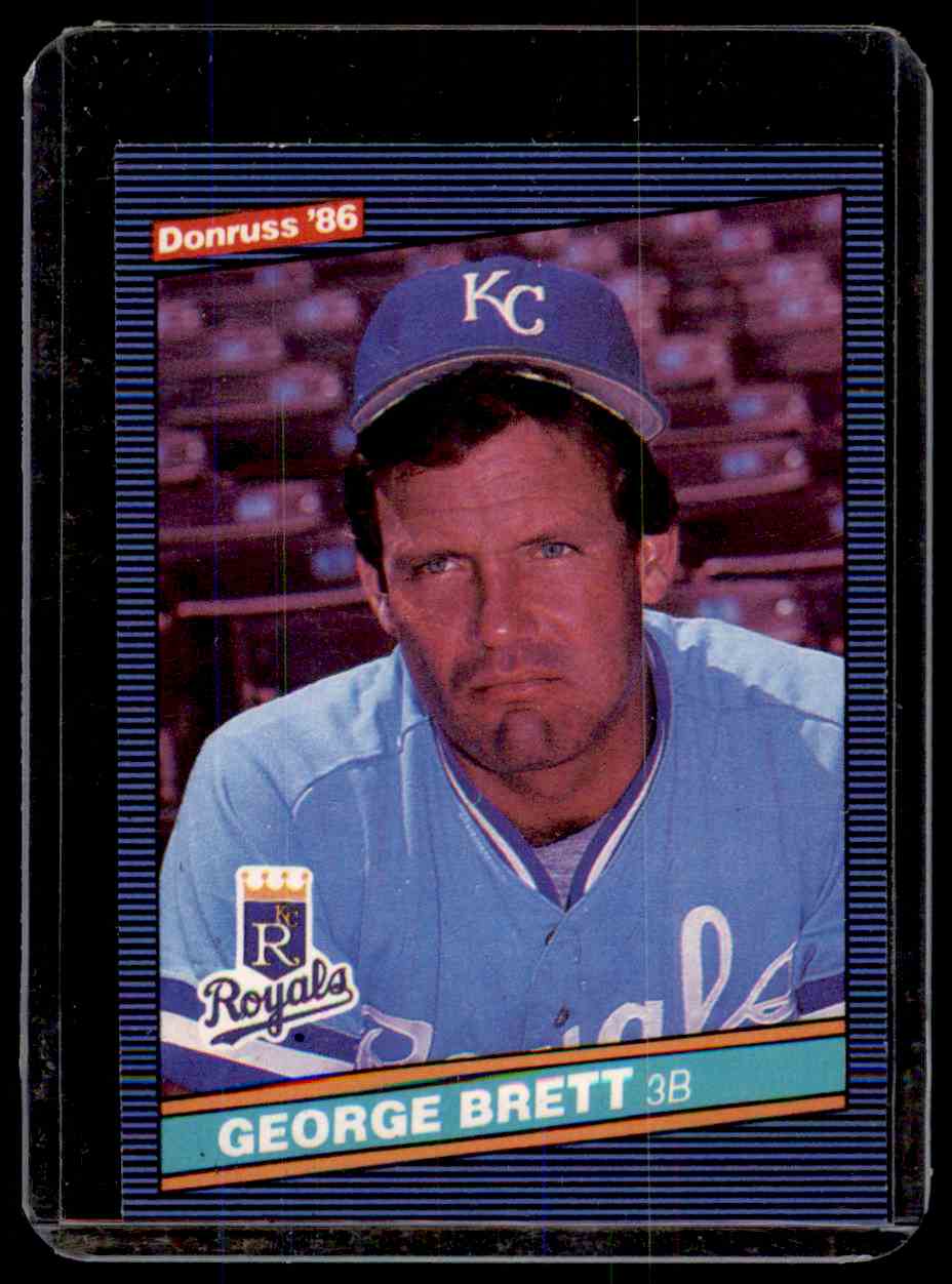 1986 Donruss George Brett #53