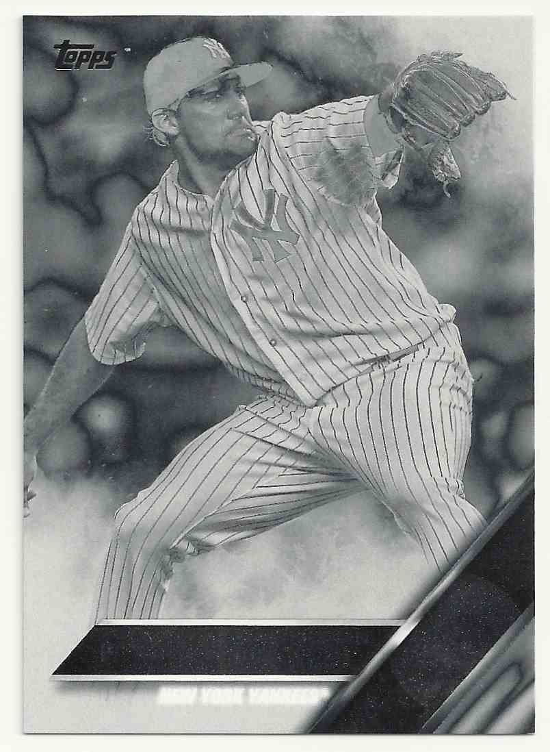 2016 Topps Black And White Negative Nathan Eovaldi #168