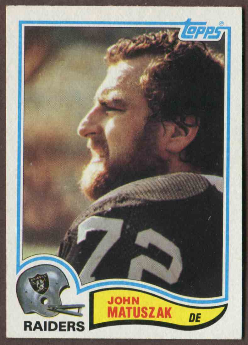 1982 Topps Football John Matuszak #195