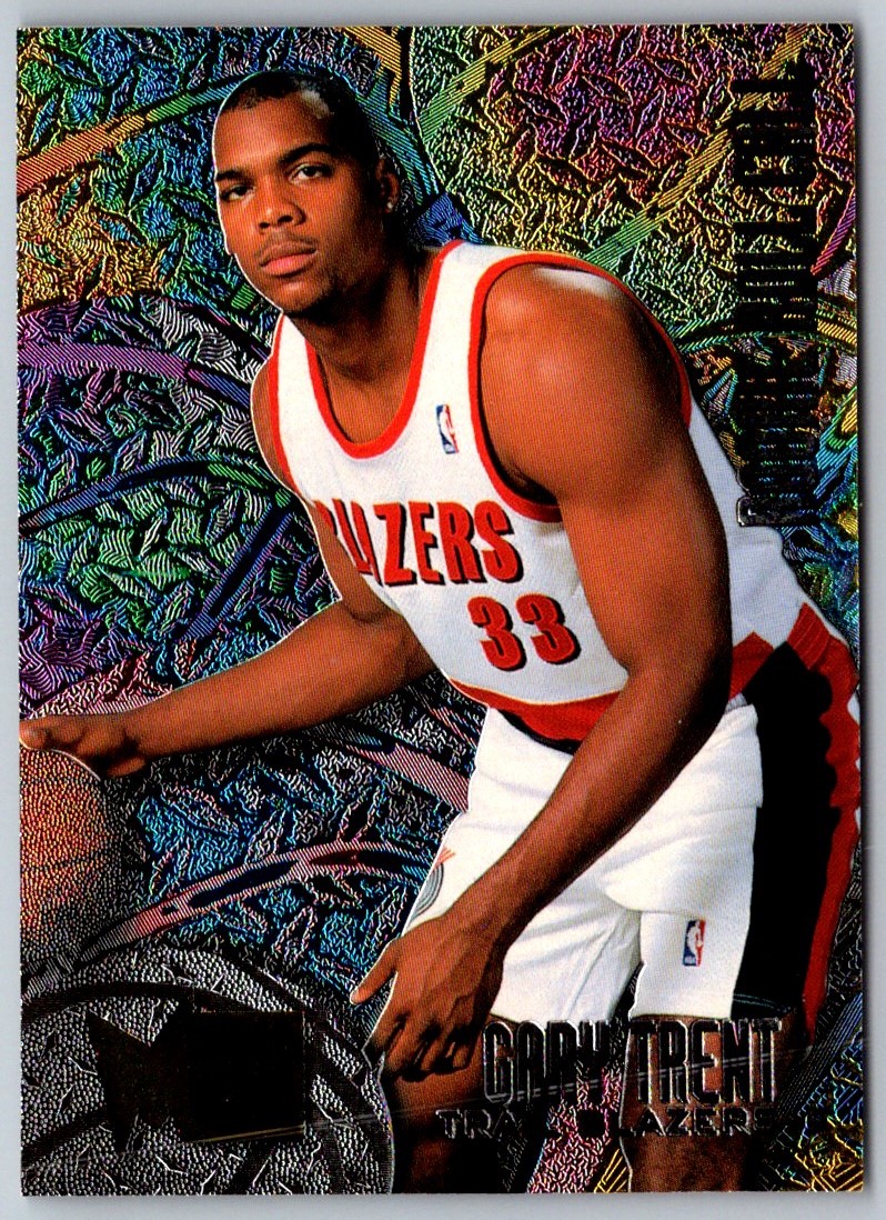 1995-96 Metal Rookie Roll Call Gary Trent #R-9
