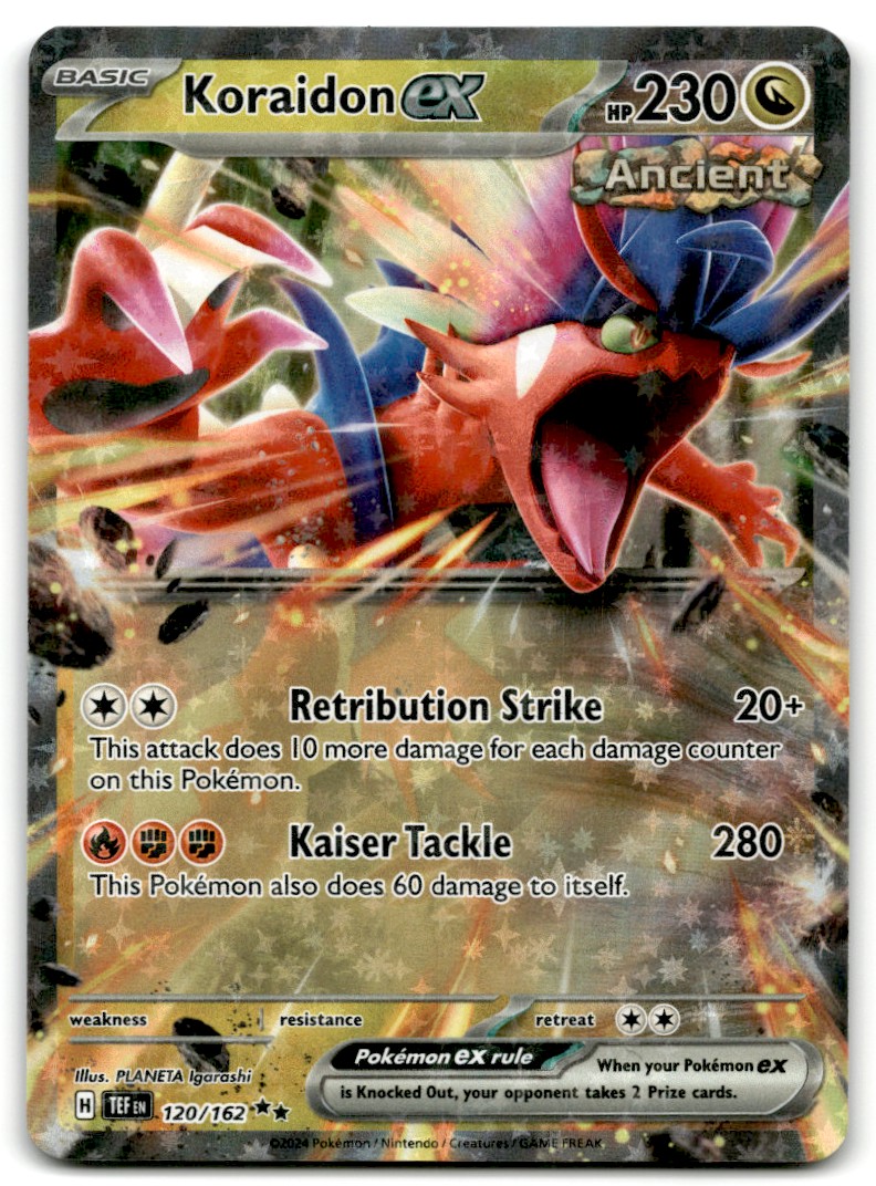 Pokemon Trading Card TCG Koraidon EX #120 Holo | eBay Pokemon Trading Card TCG Koraidon EX #120 Holo | eBay