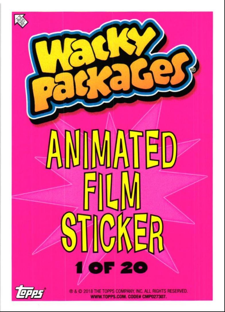 2018 Topps Wacky Packages SEPIA Monions Animated Film #1 | eBay