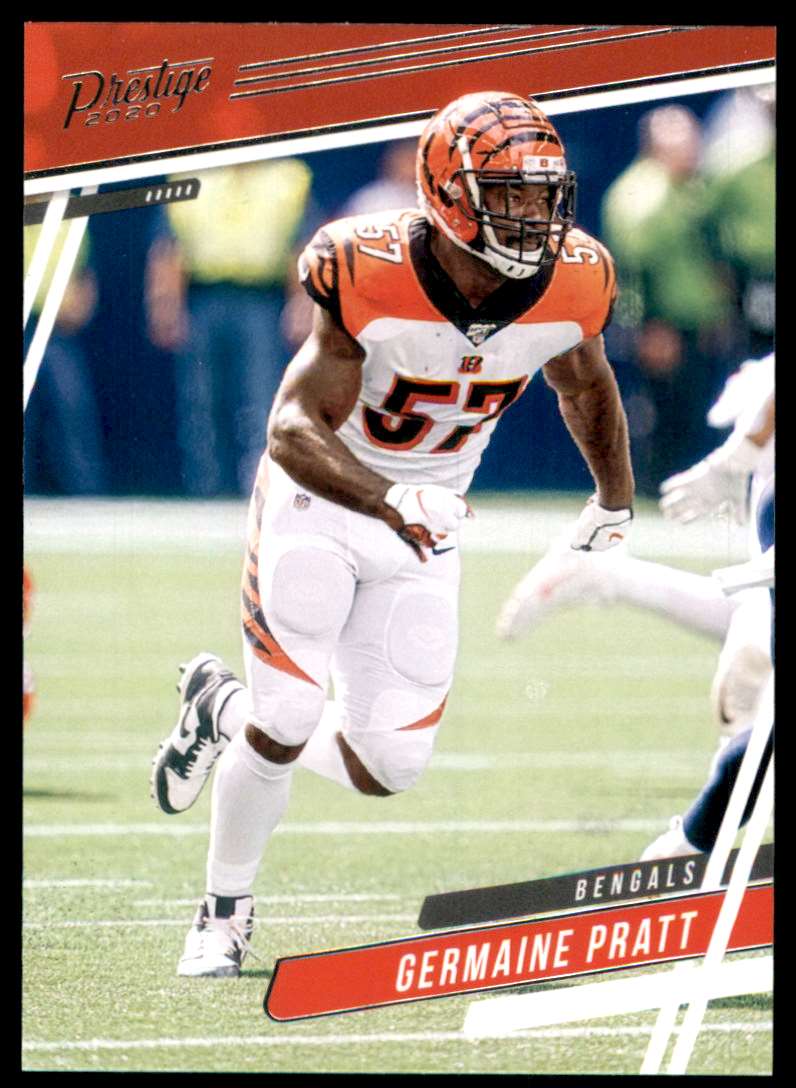 2021 Panini Prestige #74 GERMAINE PRATT Cincinnati Bengals