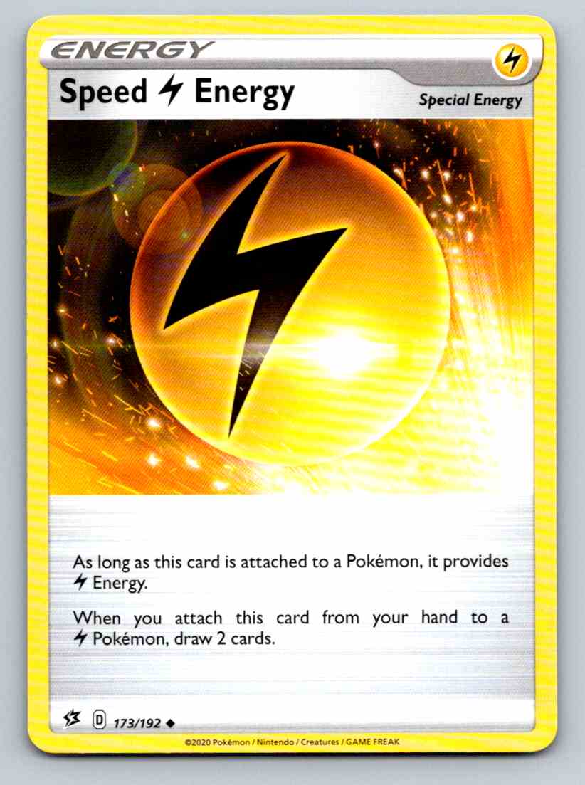 2020 Pokemon Energy Card Speed #173 Original | eBay