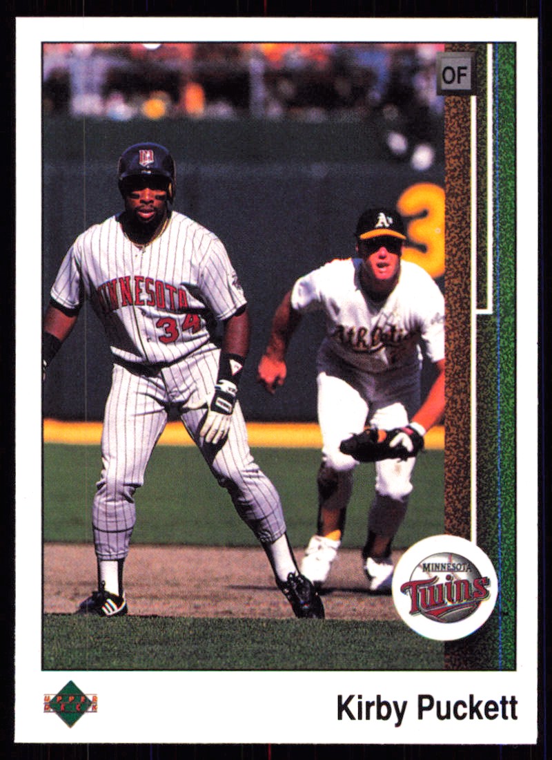 1989 Upper Deck Kirby Puckett Minnesota Twins #376 | eBay