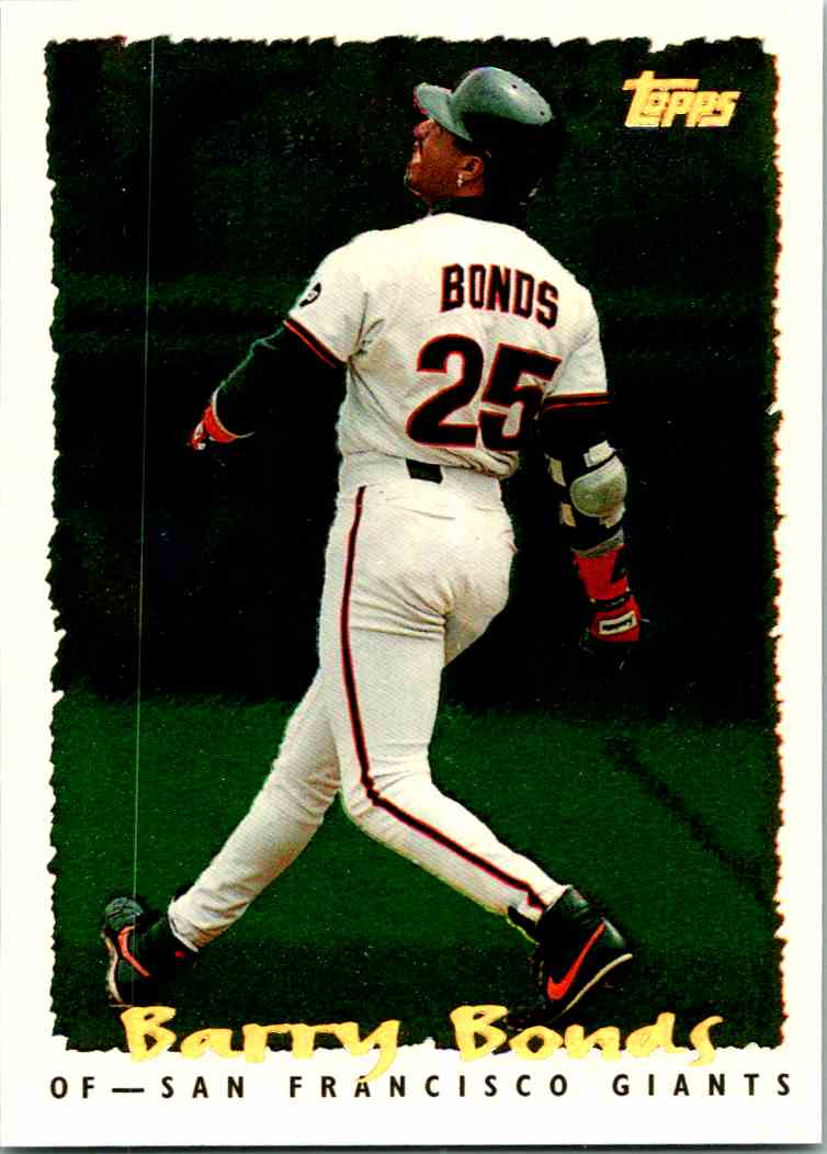 1995 Topps Cyber Stats Barry Bonds San Francisco Giants 64 EBay