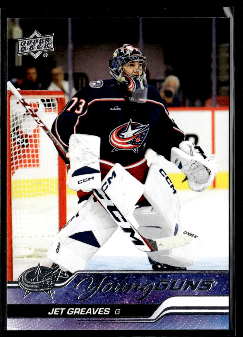 2023-24 Upper Deck Young Guns Jet Greaves #246 on Kronozio