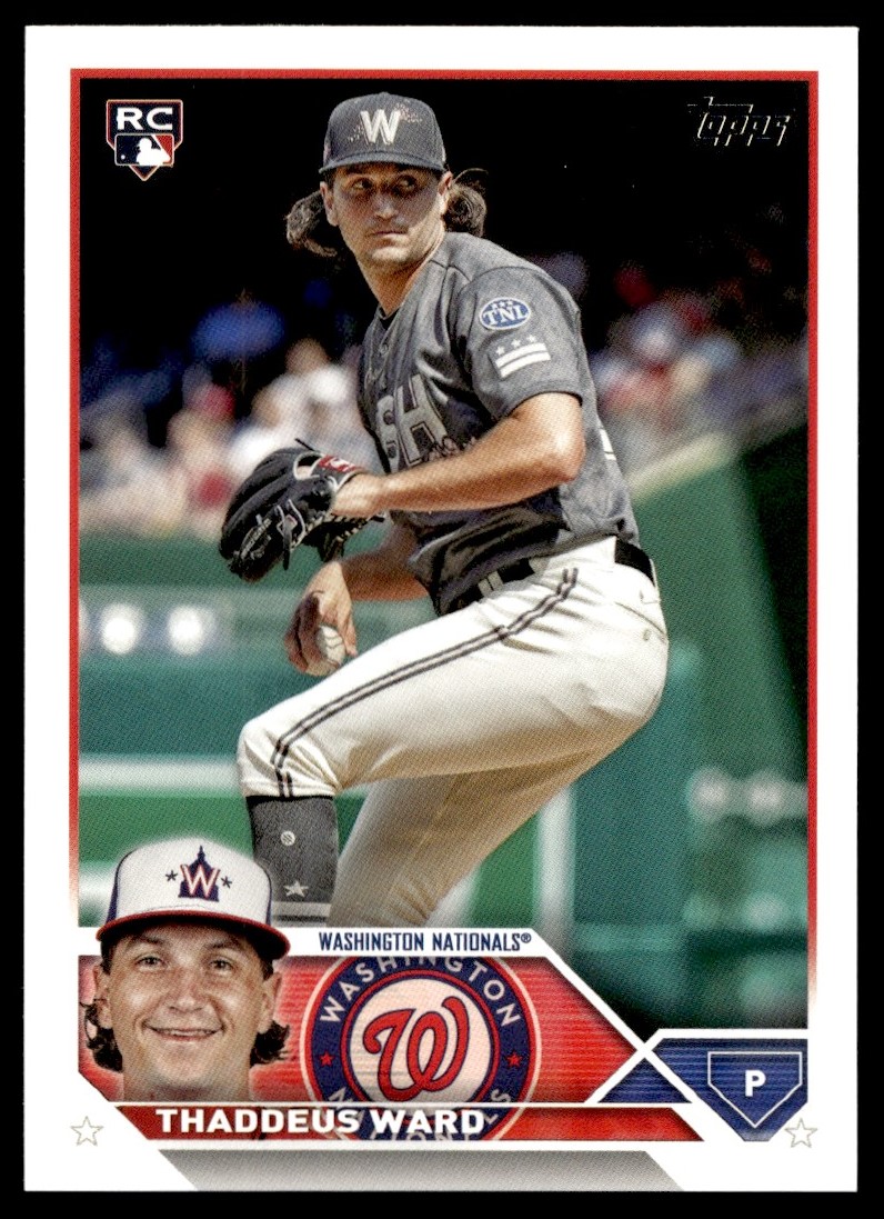 2023 Topps Update Thaddeus Ward #US111