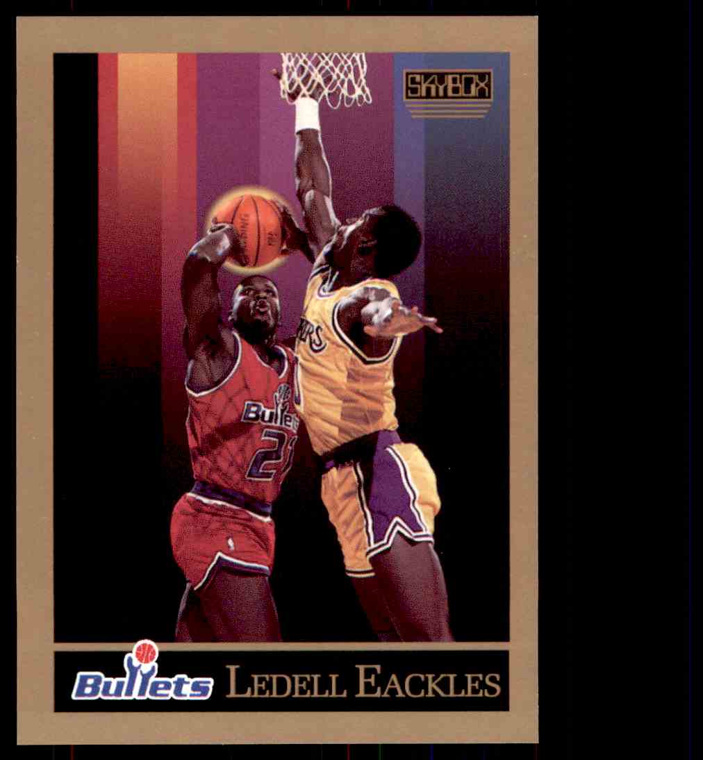 1990-91 Skybox NBA Ledell Eackles #287