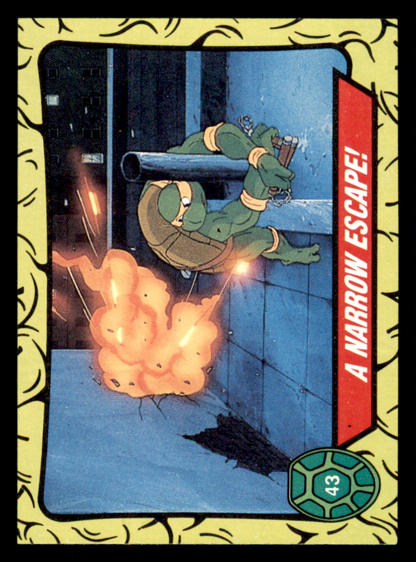 1989 Topps Teenage Mutant Ninja Turtles #1-88 w/ Stickers - YOU PICK - Picture 42 of 98