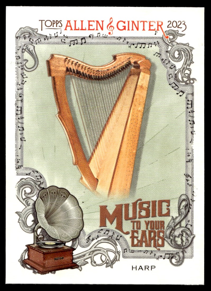 2023 Topps Allen & Ginter Music to Your Ears Harp #MTYE-4