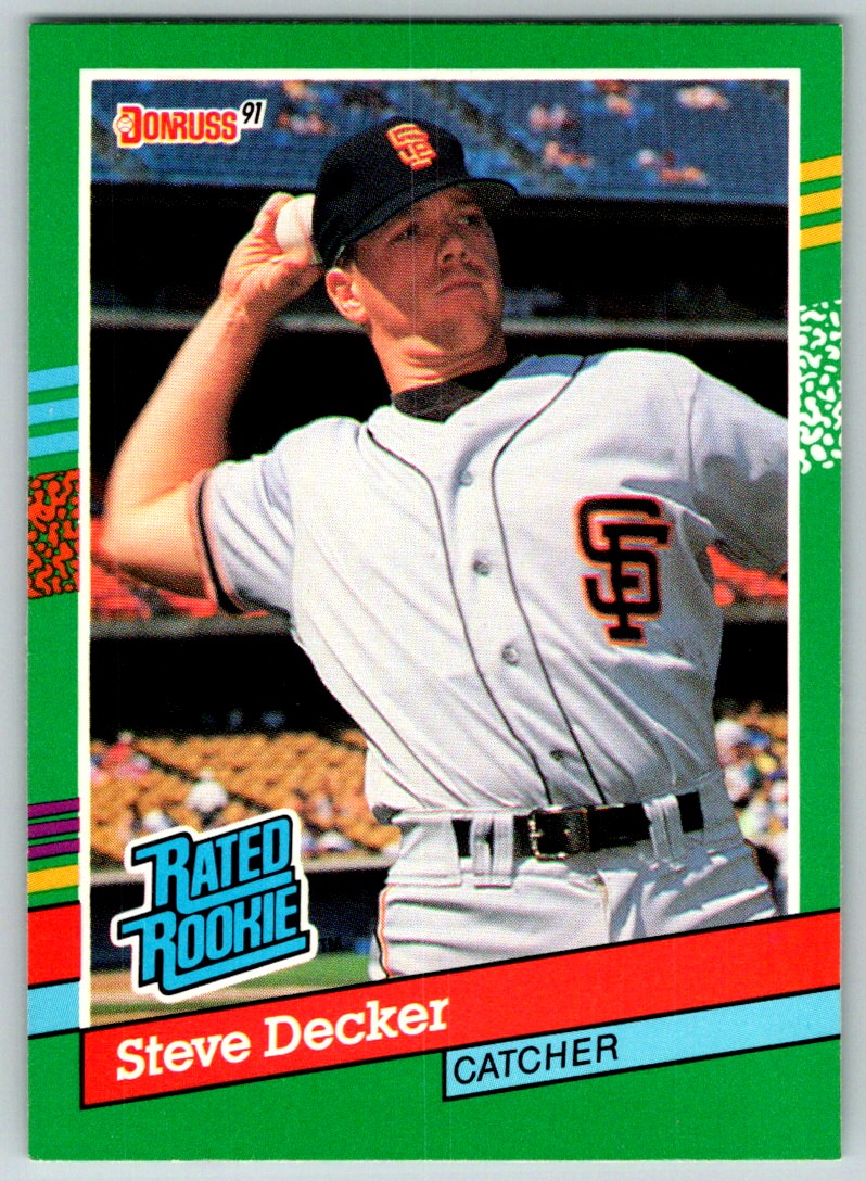 1991 Donruss Steve Decker #428