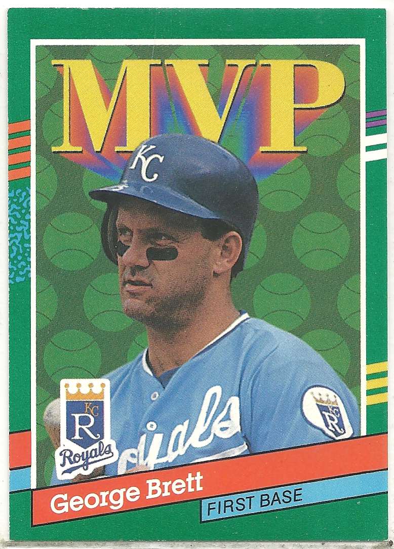 1991 Donruss MVP George Brett #396