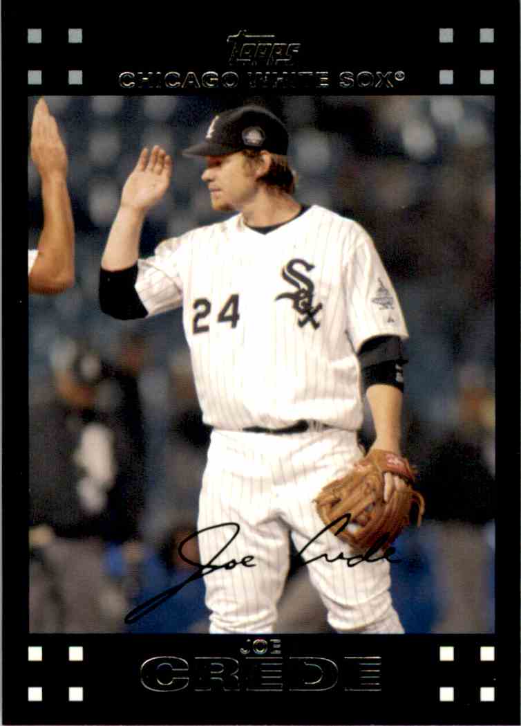 2007 Topps Joe Crede #92 card front image