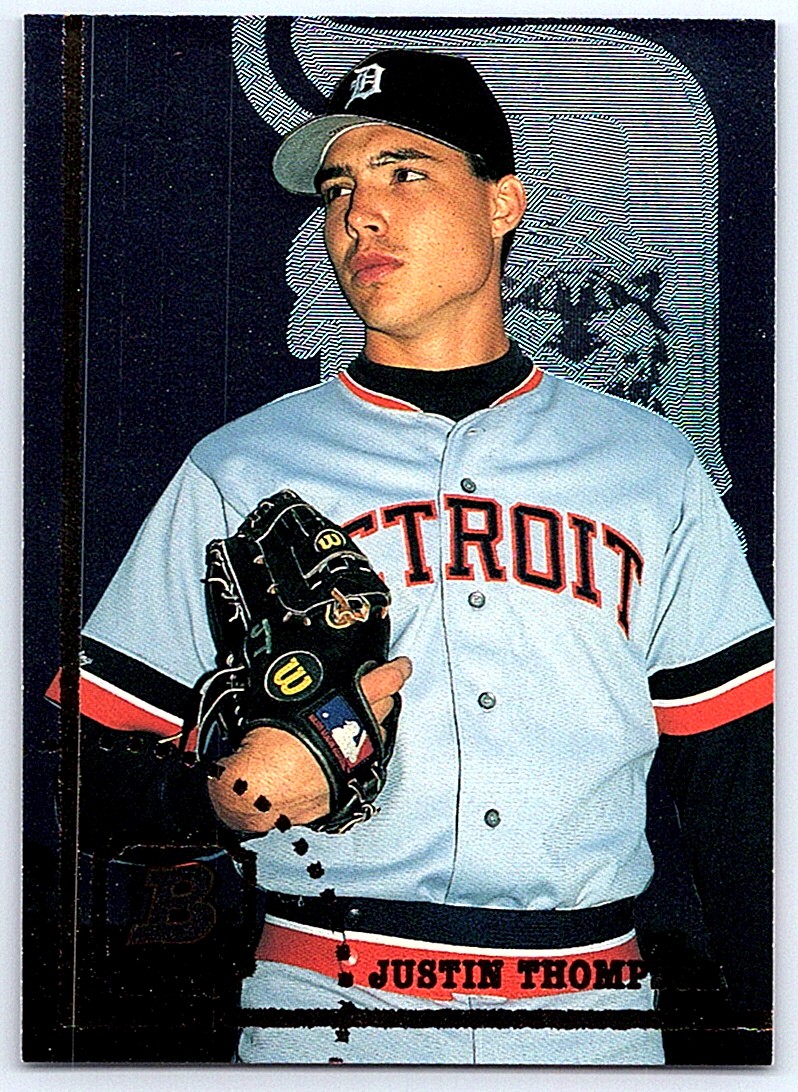 1994 Bowman Justin Thompson #372 card front image