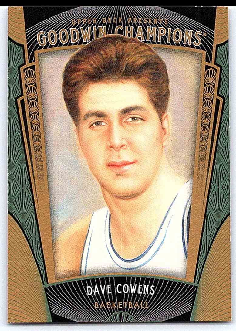 2015-16 Upper Deck Goodwin Champions Dave Cowens #56