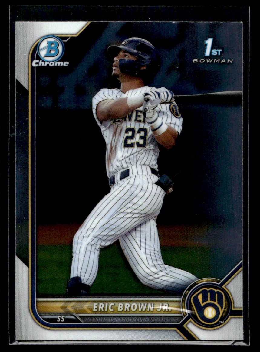 2022 Bowman Draft Baseball Chrome Eric Brown Jr. #BDC-48