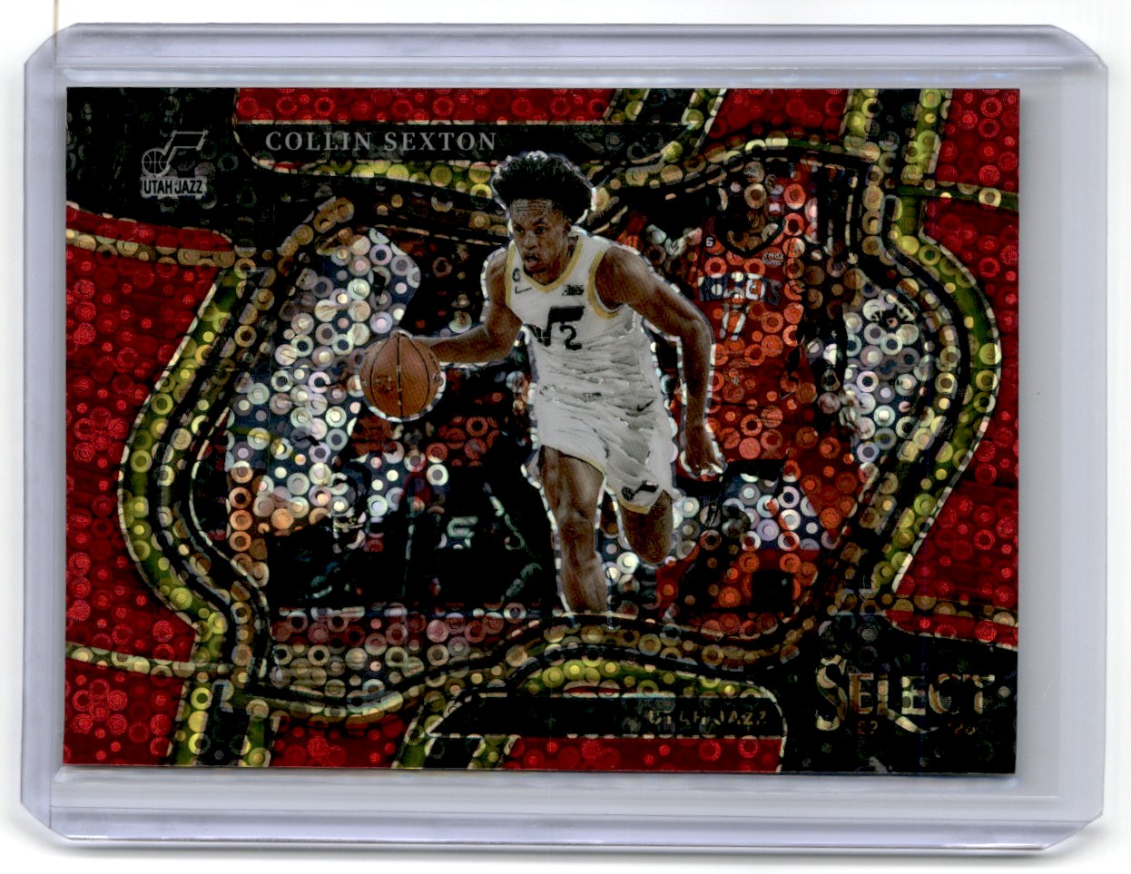 2022-23 Select Courtside Red Disco Fast Break Collin Sexton #223