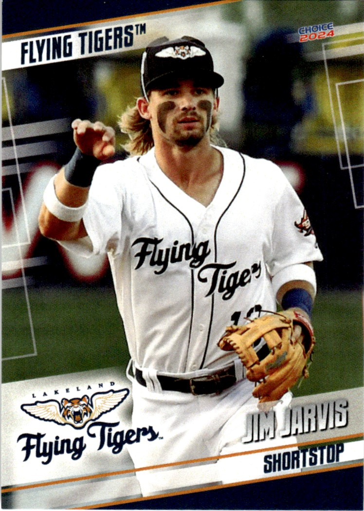 2024 Jim Jarvis Choice Minor League Rookie Card Lakeland Flying