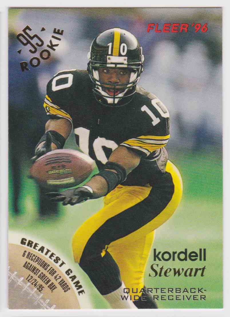 1995 - 1996 Green Bay Packers Football Cards offered by