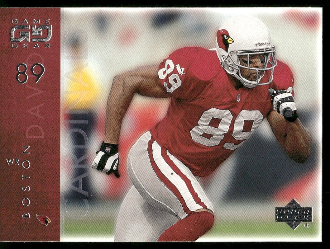 2001 UD Game Gear David Boston Arizona Cardinals #2 | eBay