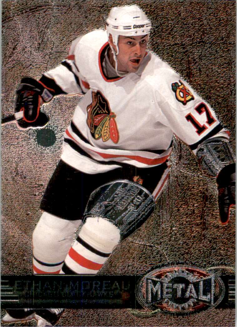 1996-97 Metal Universe Ethan Moreau RC #187 on Kronozio