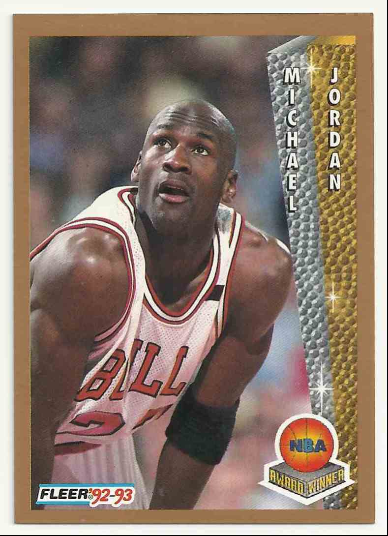 1992-93 Fleer Michael Jordan #246 on 