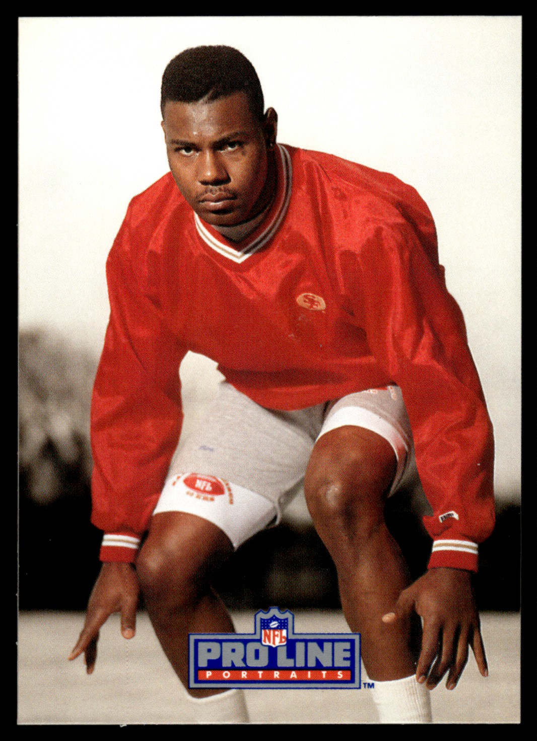 1991 Pro Line Portraits #186 David Whitmore Rookie San Francisco