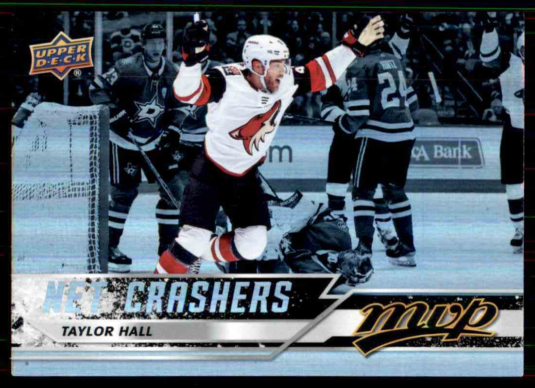 2020-21 Upper Deck MVP Net Crashers Taylor Hall #NC-8 | eBay