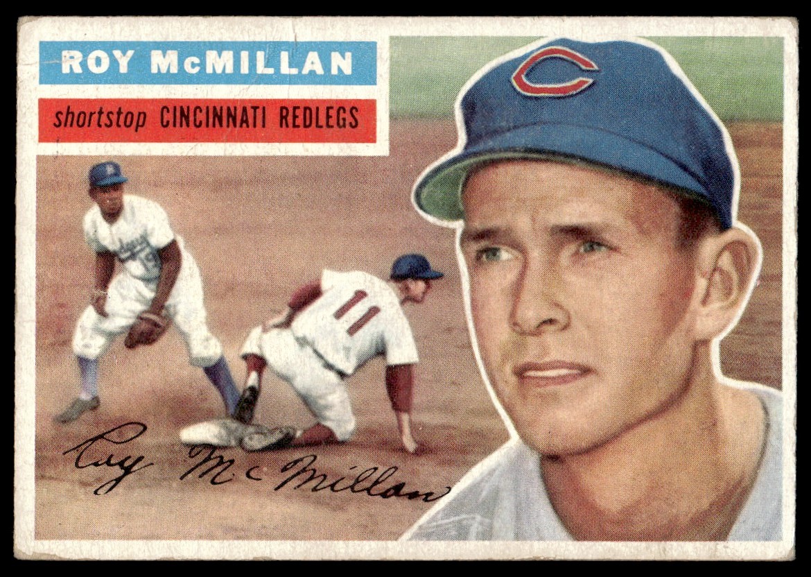 ROYページ 1956 Topps Roy McMillan VG/EX Cincinnati Reds #123 | eBay