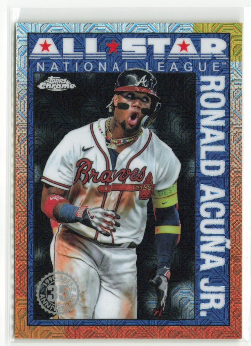 2025 Topps Series 2 Ronald Acuna Jr #29 Silver Pack All Star