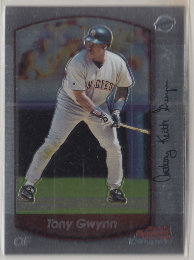 2000 Bowman Chrome Tony Gwynn #80