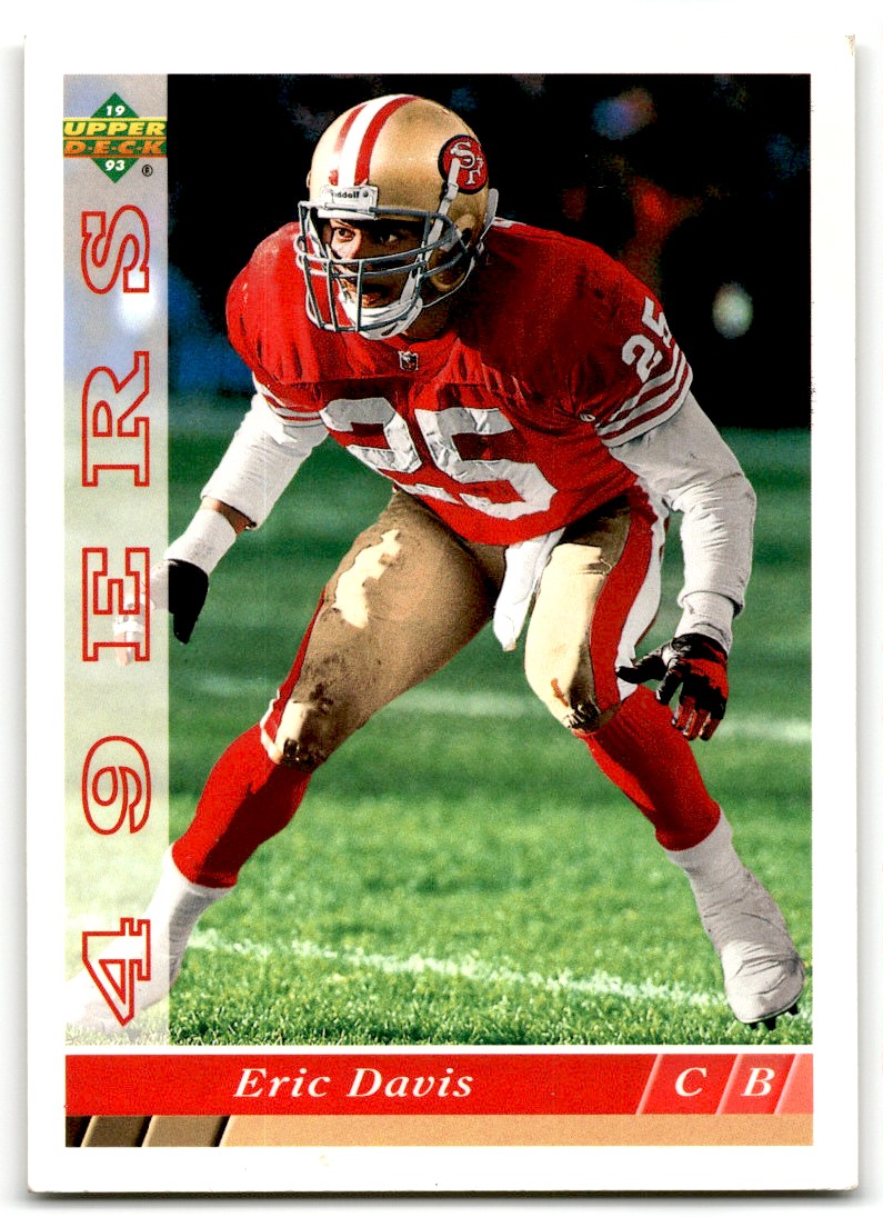 1993 Upper Deck Eric Davis San Francisco 49ers #525 | eBay