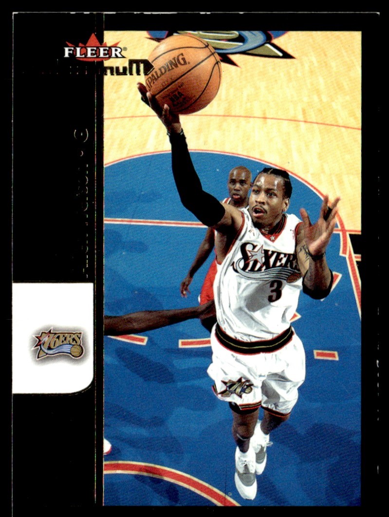 アイバーソン　カード　Allen Iverson 02-03 Fleer 2001-02 Fleer Maximum ALLEN IVERSON #13 76ers HOF - FREE