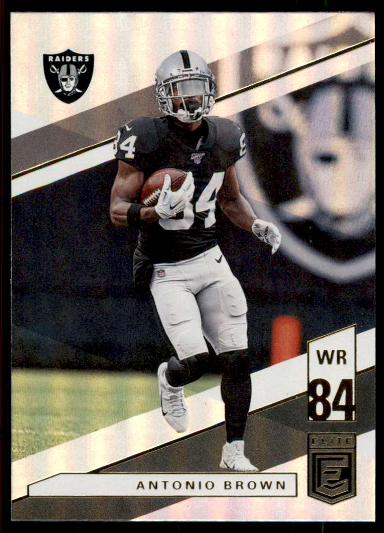 2019 Donruss Elite Antonio Brown 82 Free Shipping EBay