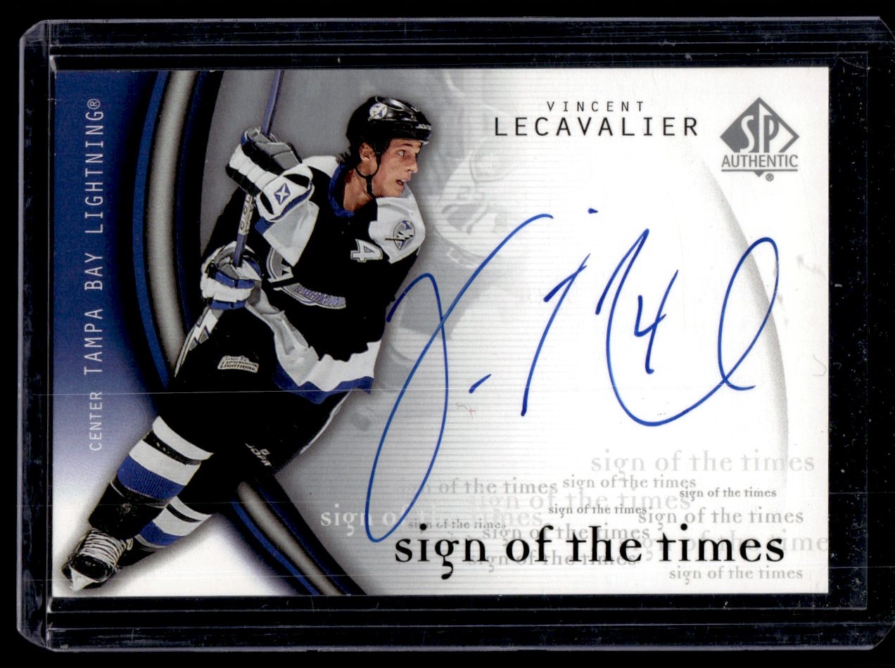 2005-06 SP Authentic Sign of the Times Autograph Vincent
