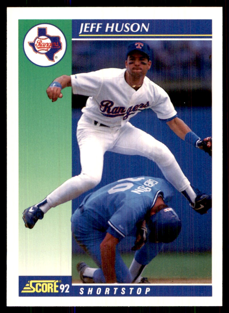 1992 Score Jeff Huson Texas Rangers #466 | eBay