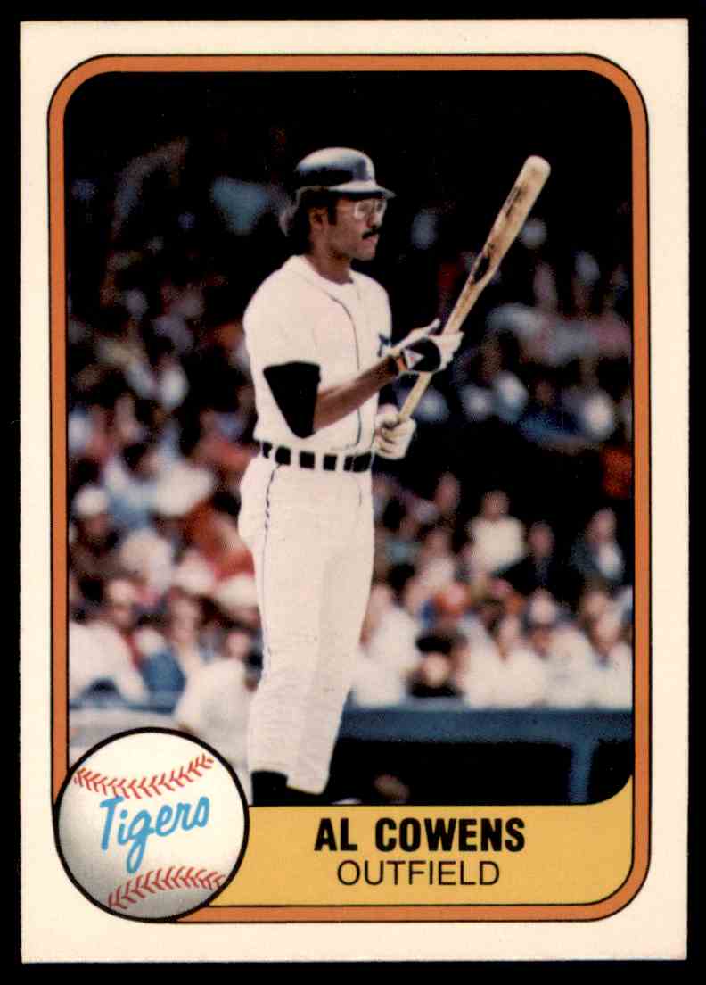 1981 Fleer MLB Baseball Al Cowens #471