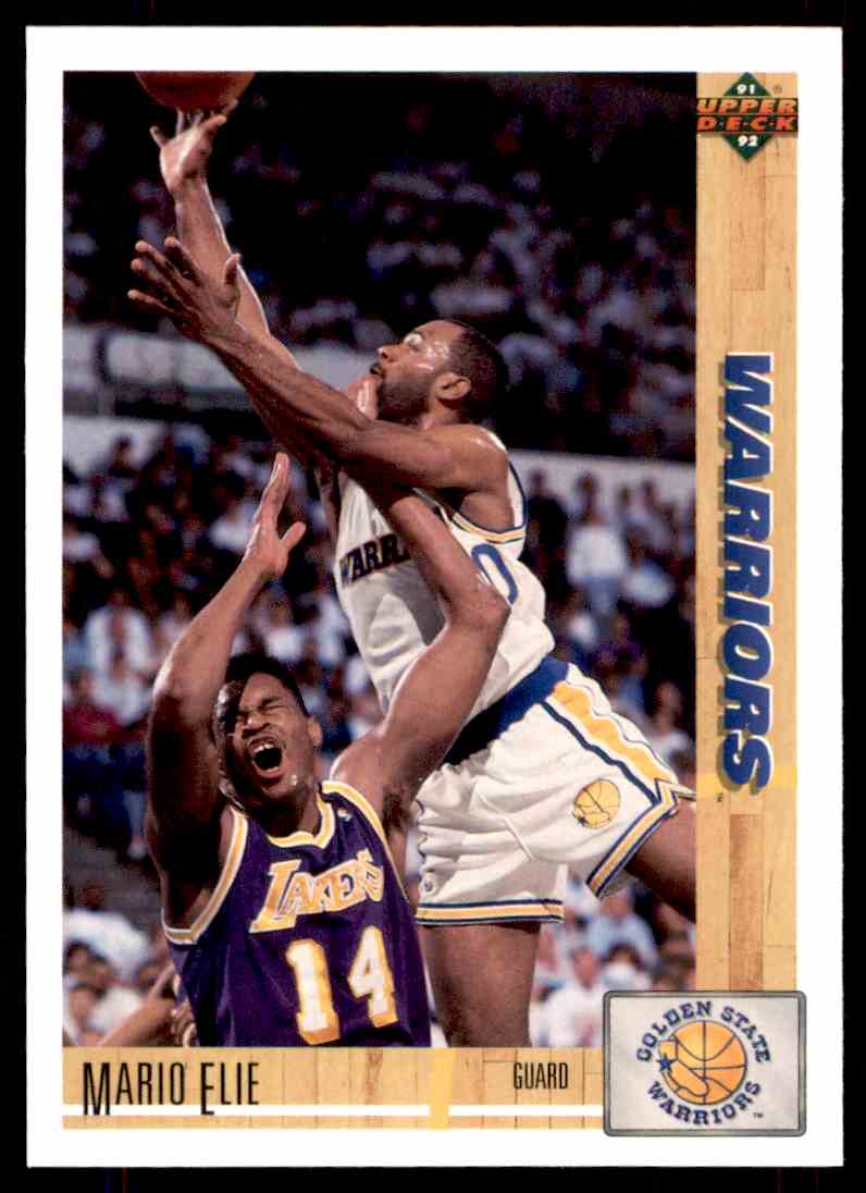 1991-92 Upper Deck NBA Mario Elie #396