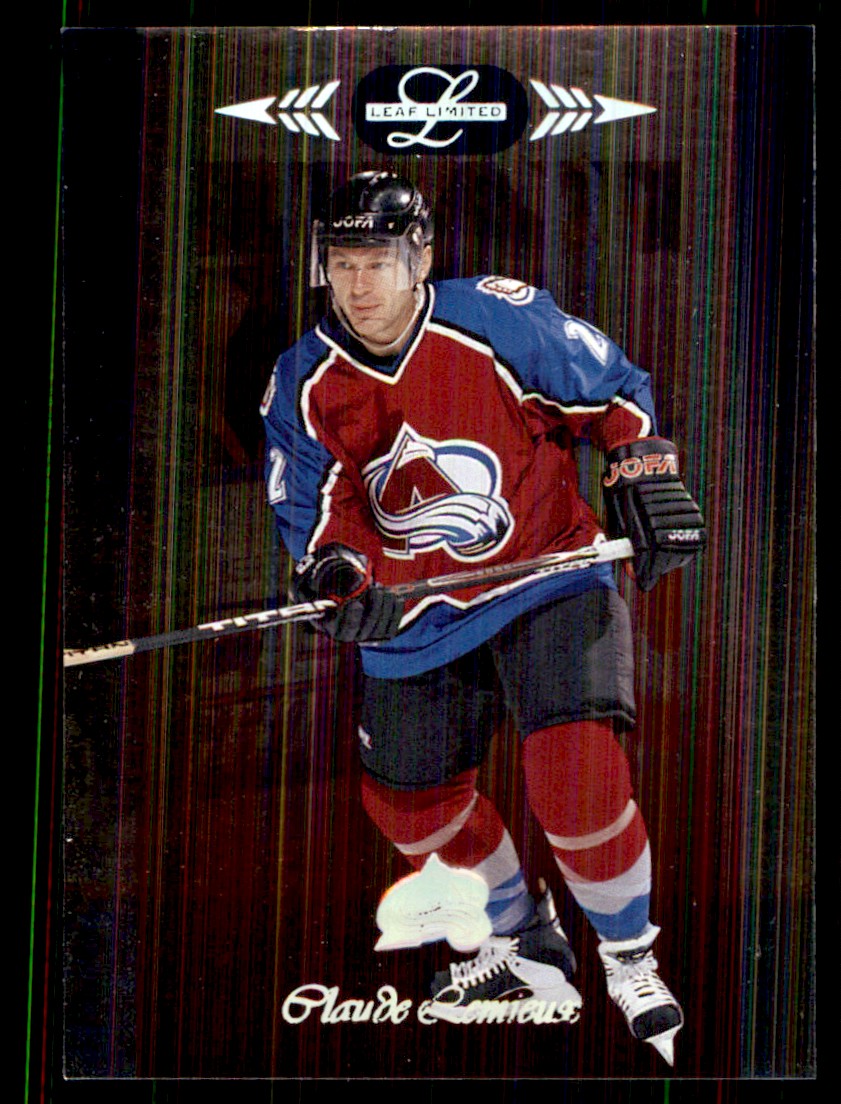 1996-97 Leaf Limited Claude Lemieux Colorado Avalanche #46 | eBay