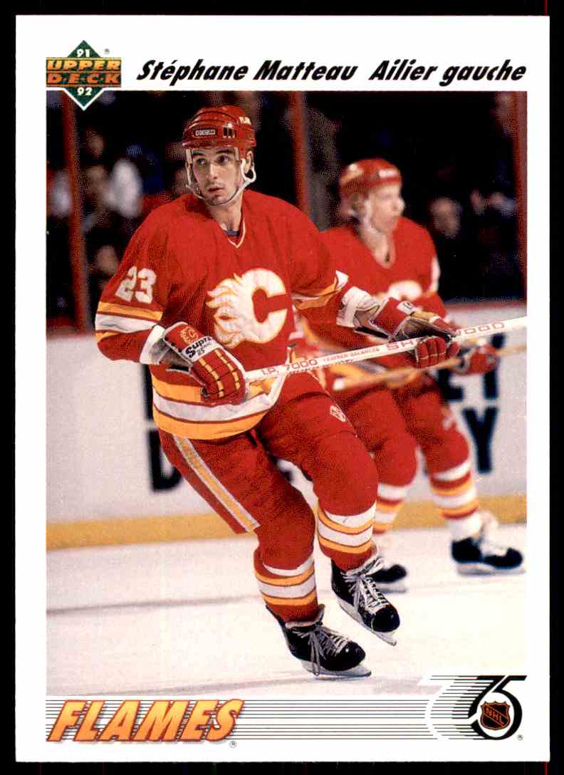 1991-92 Upper Deck UD NHL Stephane Matteau #121