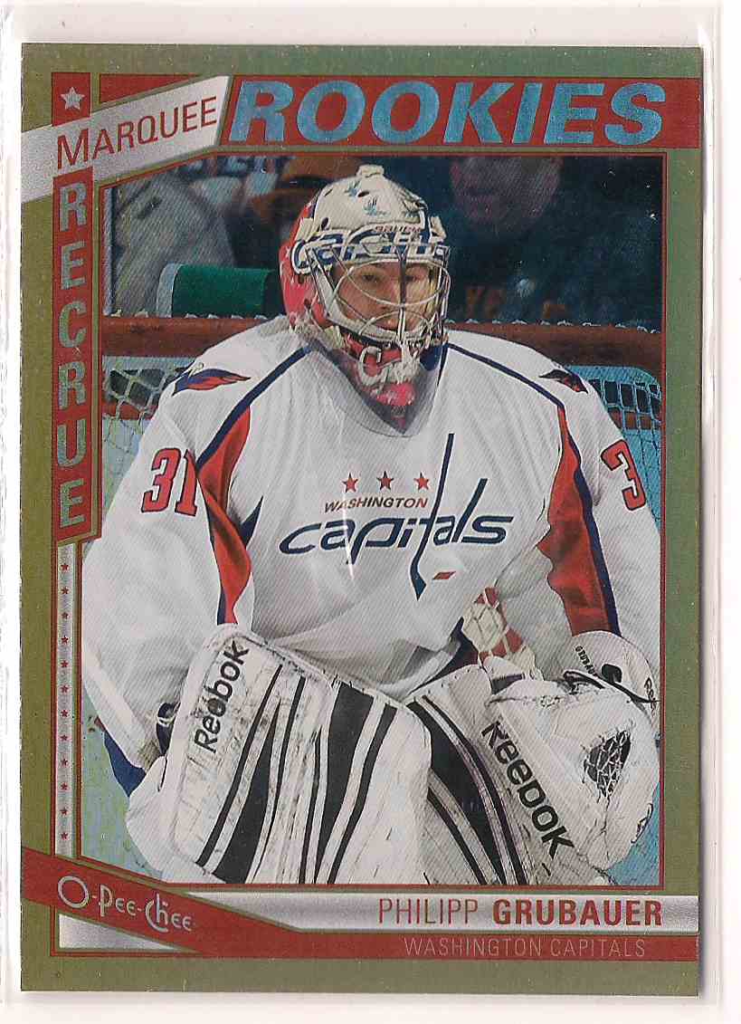 2013-14 O-Pee-Chee Marquee Rookies Philipp Grubauer #562