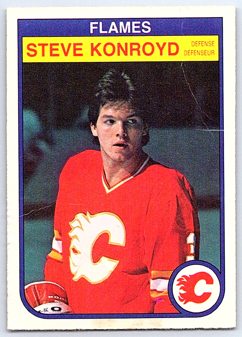 1982-83 O-Pee-Chee **C** Steve Konroyd #48