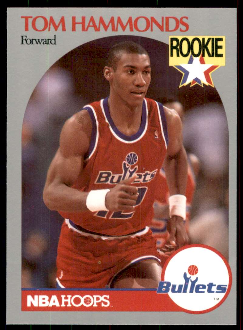 1990-91 Hoops Tom Hammonds #298 card front image