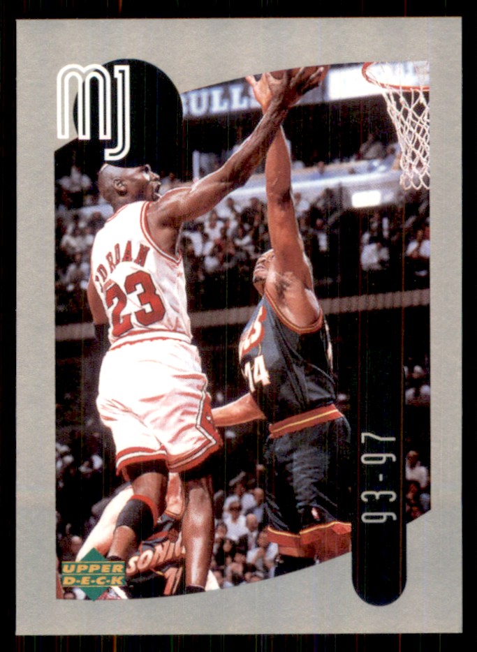1998-99 Upper Deck International MJ Sticker #41 Michael Jordan