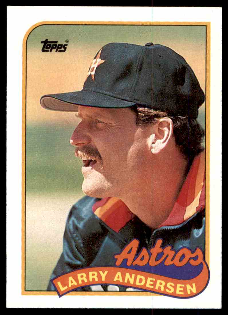 1989 Topps MLB Larry Andersen #24