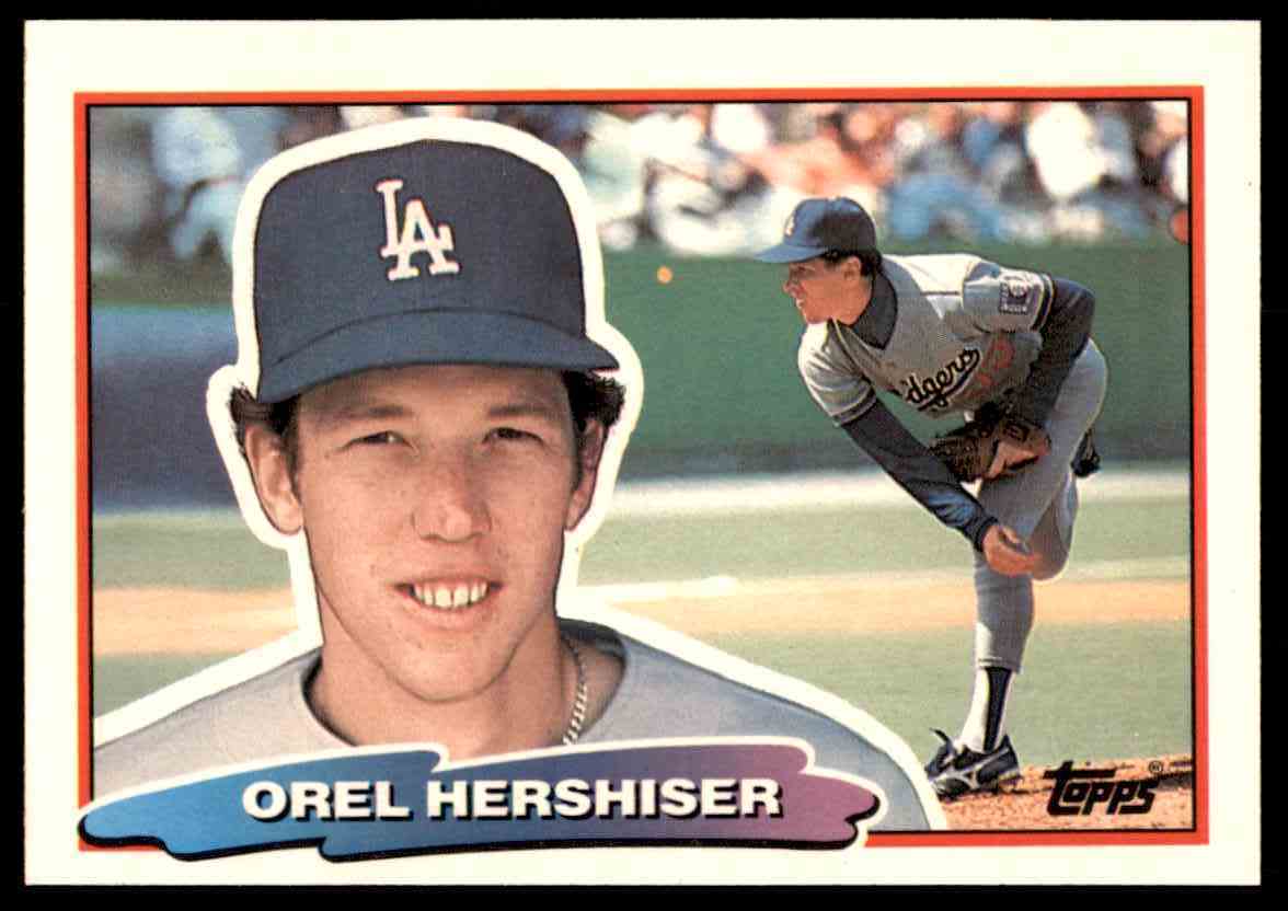1988 Topps Big Baseball Orel Hershiser 
