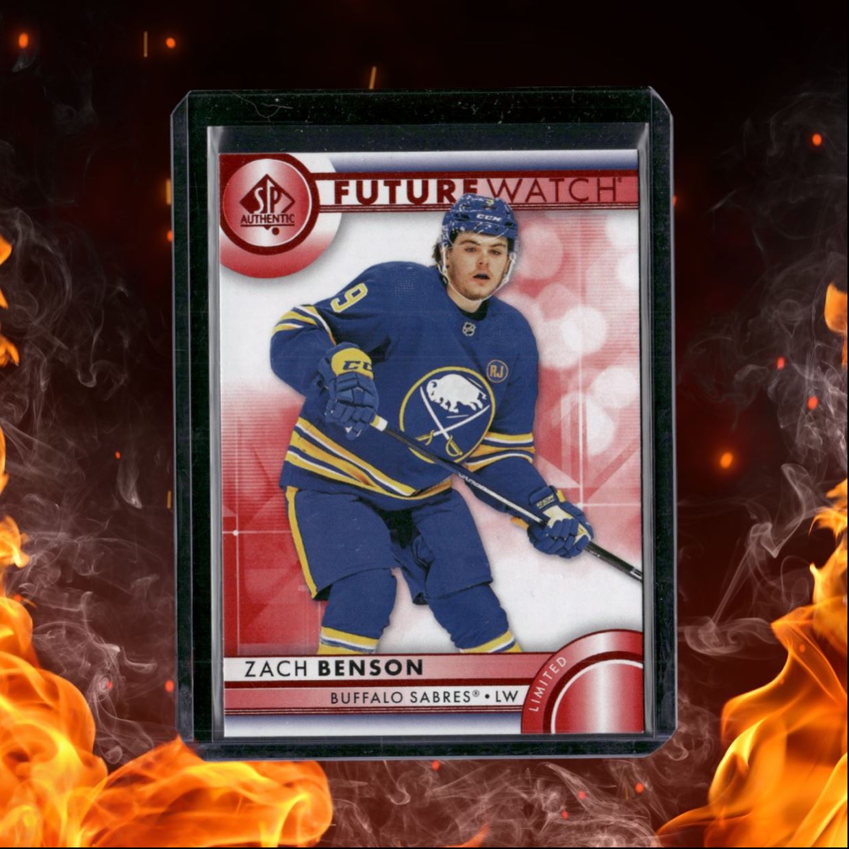 トリシア・ブチャナン・ベンソン、【Stich Sunset】 2023-24 O-Pee-Chee Platinum Sunset Rookie Zach Benson RC