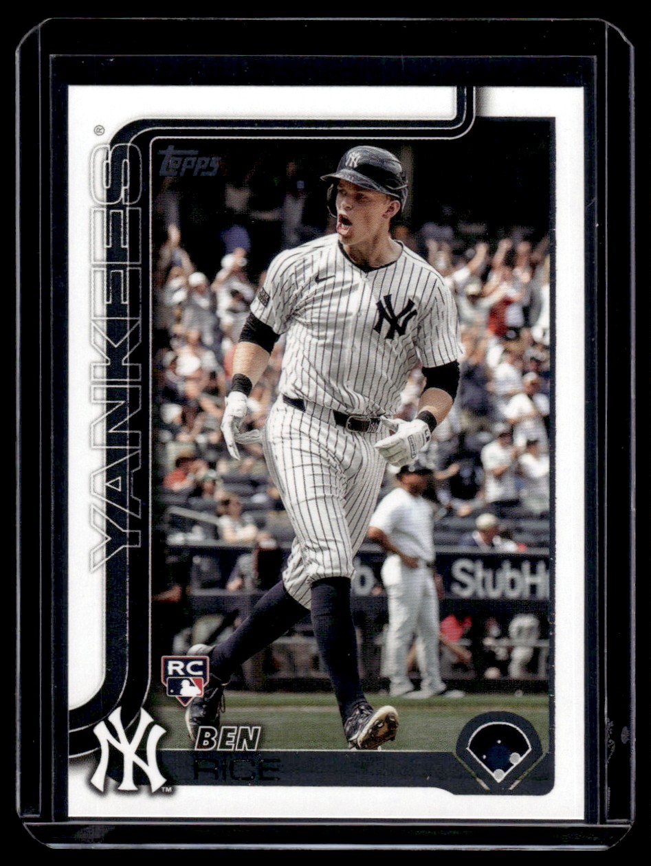 2025 Topps Series 1 Ben Rice RC New York Yankees #337 | eBay