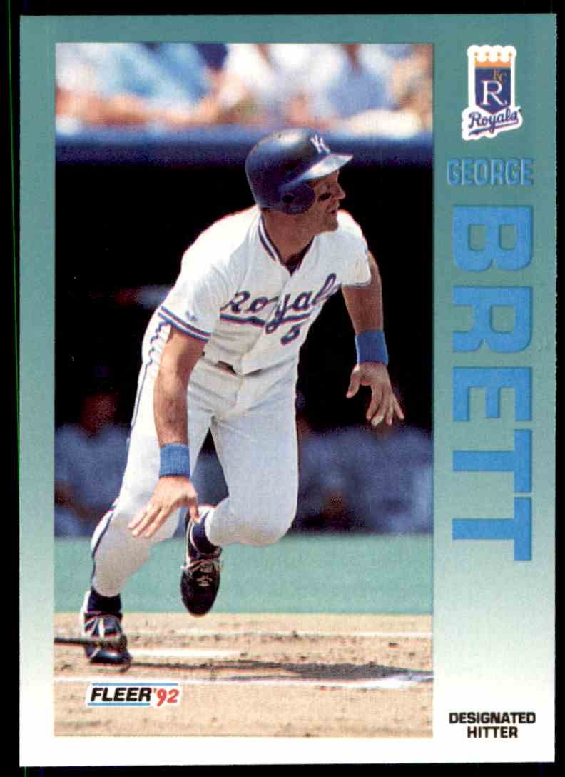 1992 Fleer MLB George Brett #154